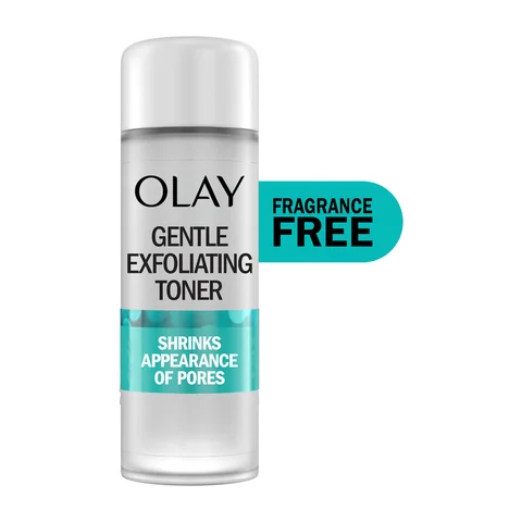 OLAY Gentle Exfoliating Toner.